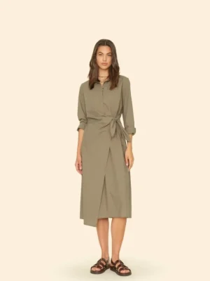Xirena Dresses<Army Green McCallister Dress