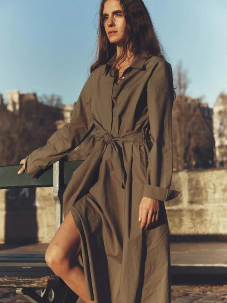 Xirena Dresses<Army Green McCallister Dress