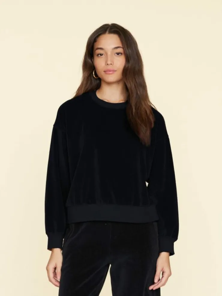 Xirena Sweats & Tees<Huxley Velour Sweatshirt