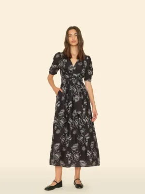 Xirena Dresses<Black Pom Brinley Dress