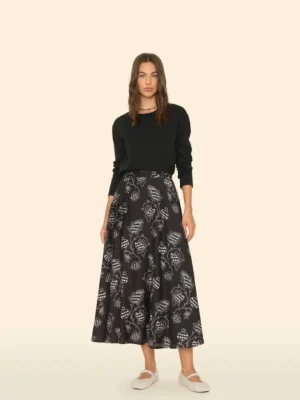 Xirena Skirts<Black Pom Satine Skirt