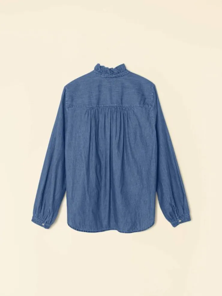 Xirena Tops<Blue Rinse Caspian Top