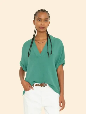 Xirena Tops<Bottle Green Avery Top