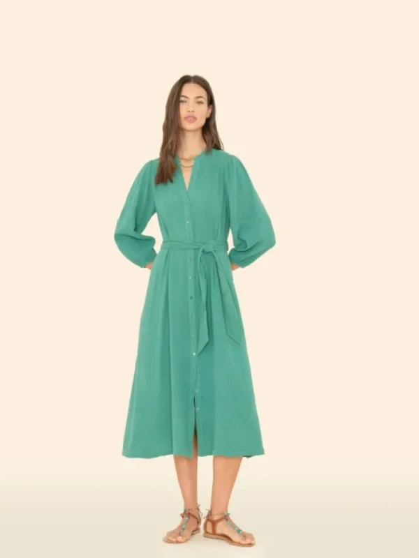 Xirena Dresses<Bottle Green Selene Dress
