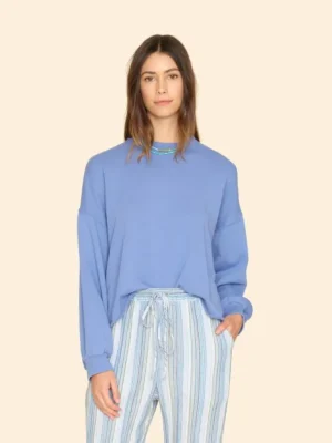 Xirena Sweats & Tees<Cape Blue Honor Sweatshirt