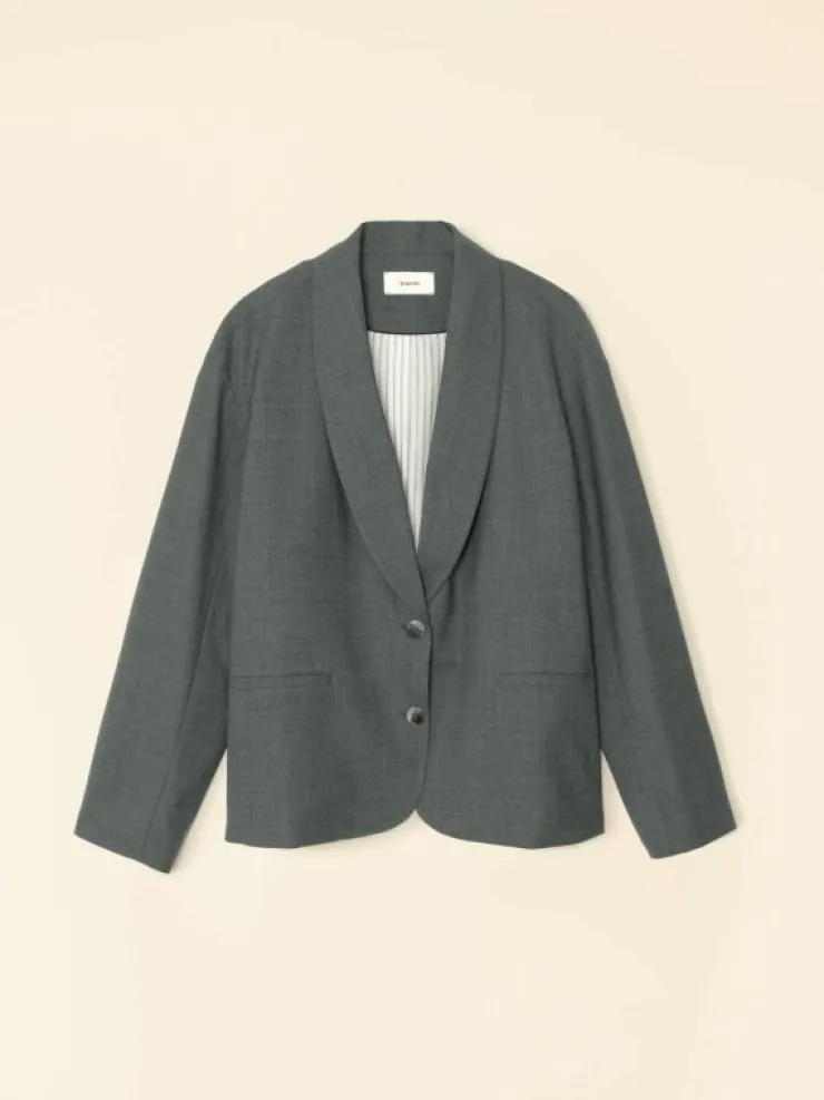 Xirena Sweaters & Jackets<Charcoal Melange Jonah Jacket