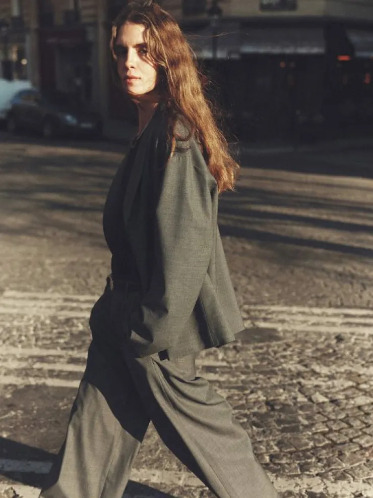 Xirena Sweaters & Jackets<Charcoal Melange Jonah Jacket