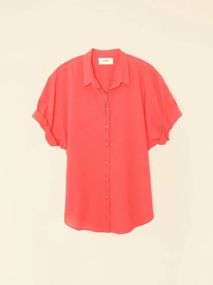 Xirena Shirts<Clambake Red Channing Shirt