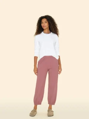 Xirena Sweats & Tees<Dark Rose Crispin Pant