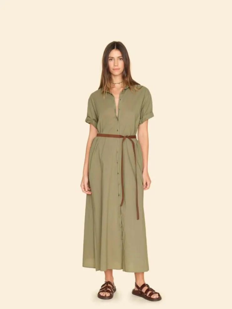 Xirena Dresses<Dark Seagrass Linnet Dress