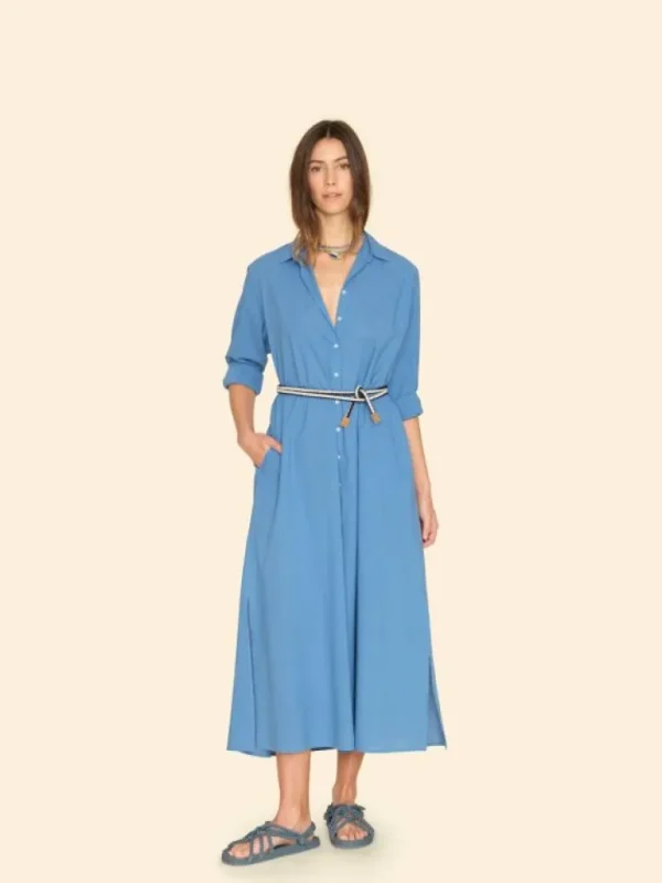 Xirena Dresses<Deep Water Boden Dress