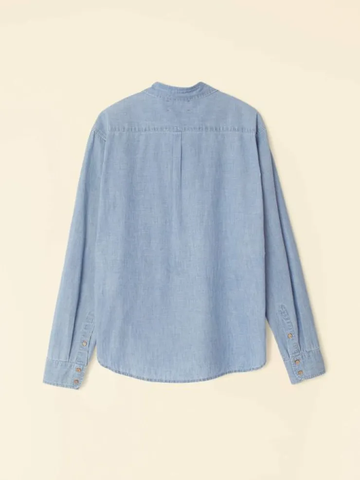 Xirena Shirts<Dusty Blue Beau Shirt
