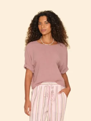 Xirena Tops<Dusty Rose Carson Top