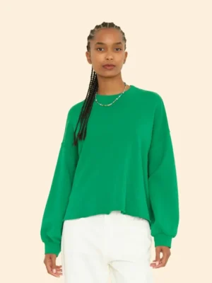 Xirena Sweats & Tees<Grass Green Honor Sweatshirt