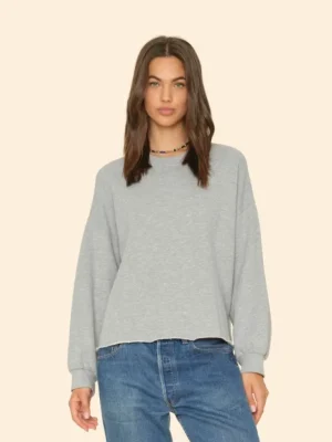 Xirena Sweats & Tees<Heather Grey Honor Sweatshirt