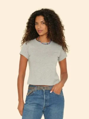 Xirena Sweats & Tees<Heather Grey Pixie Tee