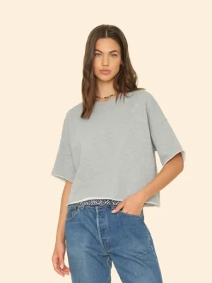 Xirena Sweats & Tees<Heather Grey Romeo Sweatshirt