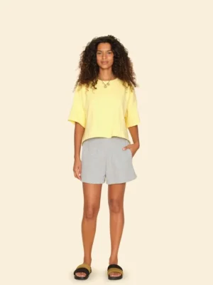 Xirena Sweats & Tees<Heather Grey Shayne Short