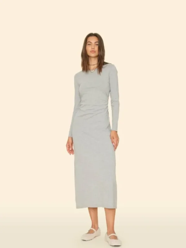 Xirena Dresses<Heather Grey Wiley Dress