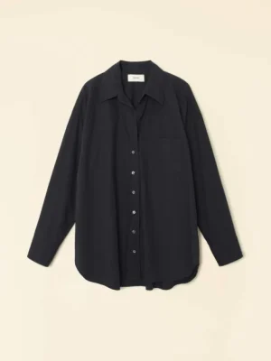 Xirena Shirts<Jet Black Sydney Crisp Shirt