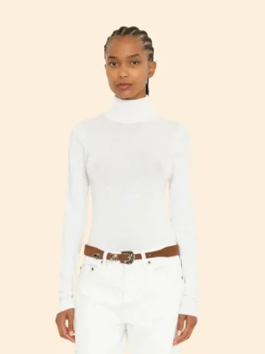 Xirena Sweaters & Jackets<Laser White Tommy Sweater