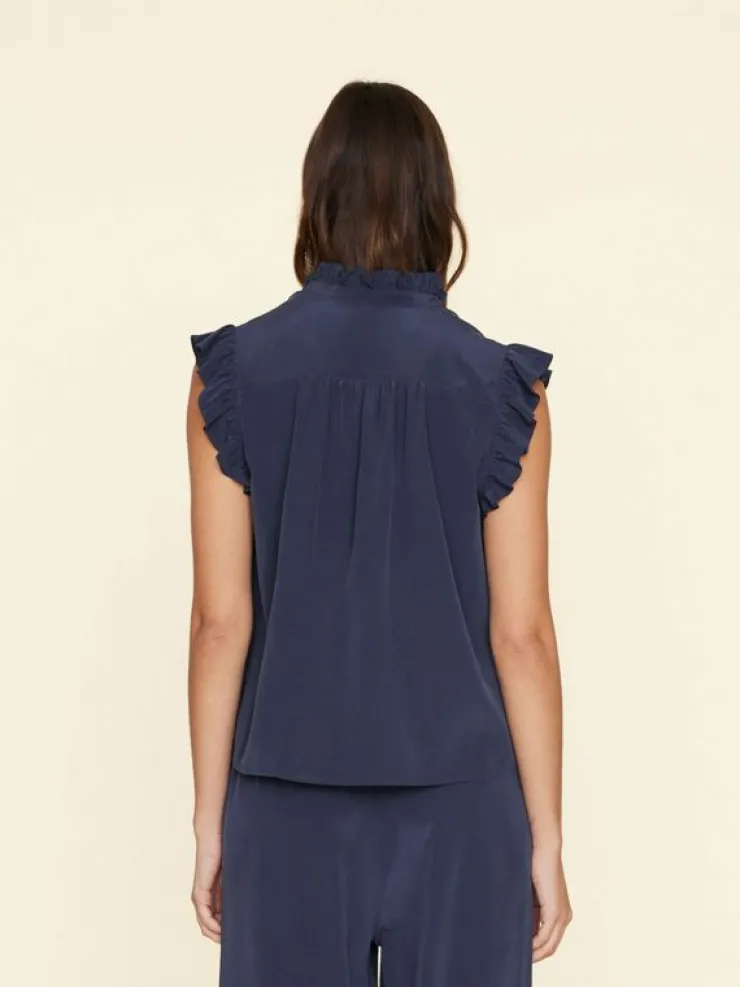Xirena Tops<Brenna Silk Top
