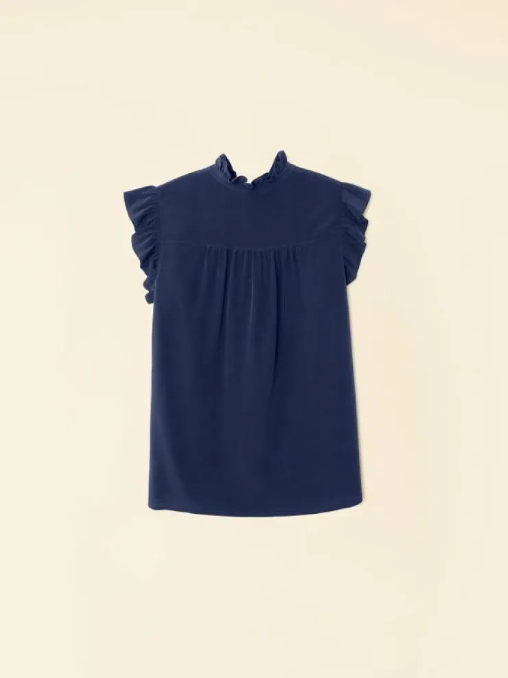 Xirena Tops<Brenna Silk Top