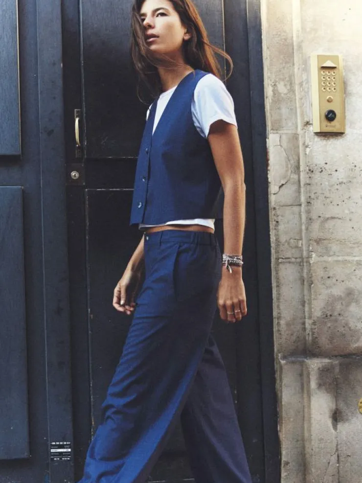Xirena Pants & Jumpsuits<Navy Melange Portlyn Pant