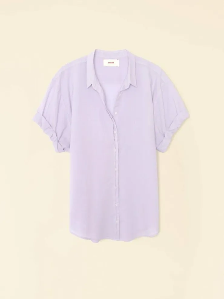 Xirena Shirts<Orchid Ice Channing Shirt