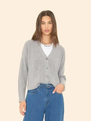 Xirena Sweaters & Jackets<Oyster Grey Trudie Cardigan