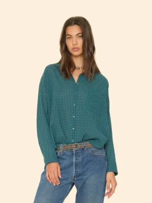 Xirena Shirts<Pine Sky Jordy Plaid Shirt