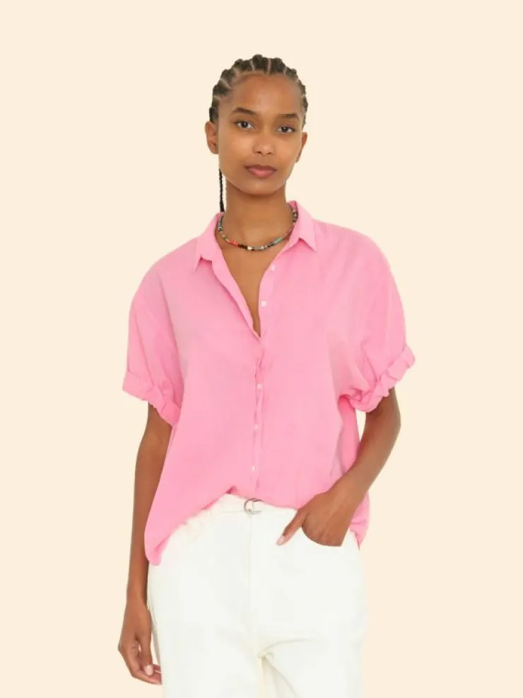 Xirena Shirts<Pink Cricket Channing Shirt