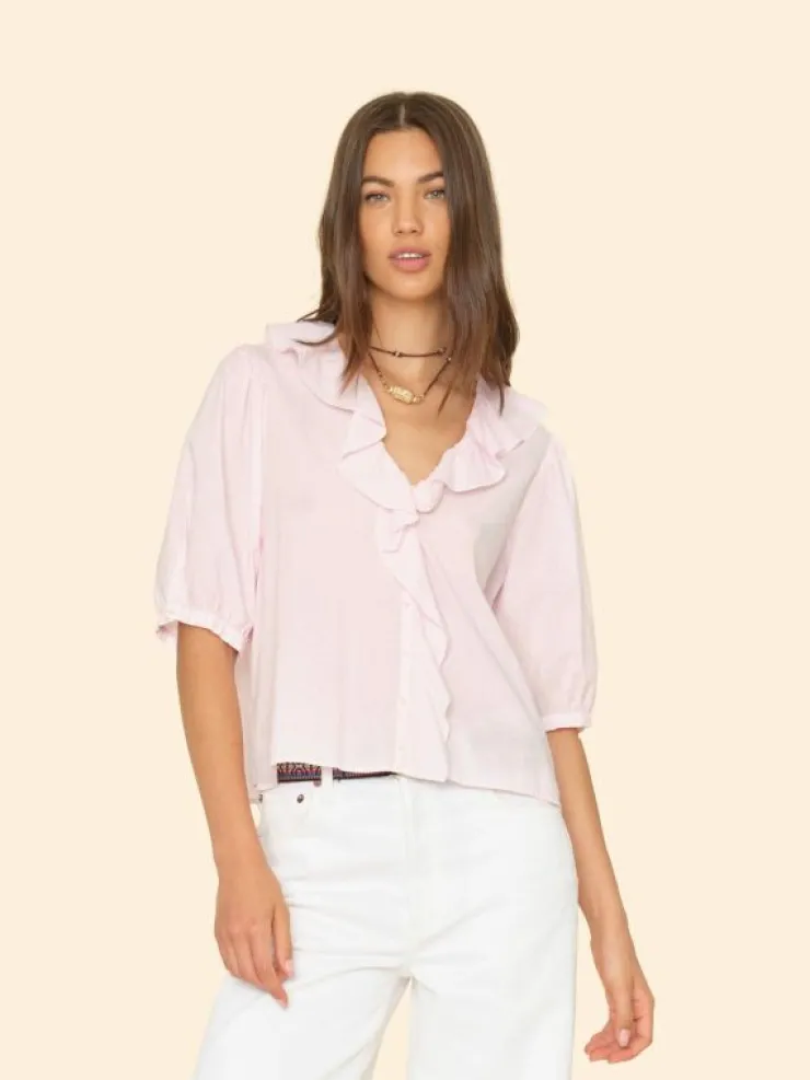 Xirena Tops<Pink Dew Caspia Top