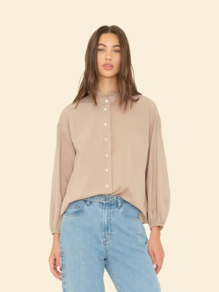 Xirena Shirts<Sand Dollar Kendall Shirt