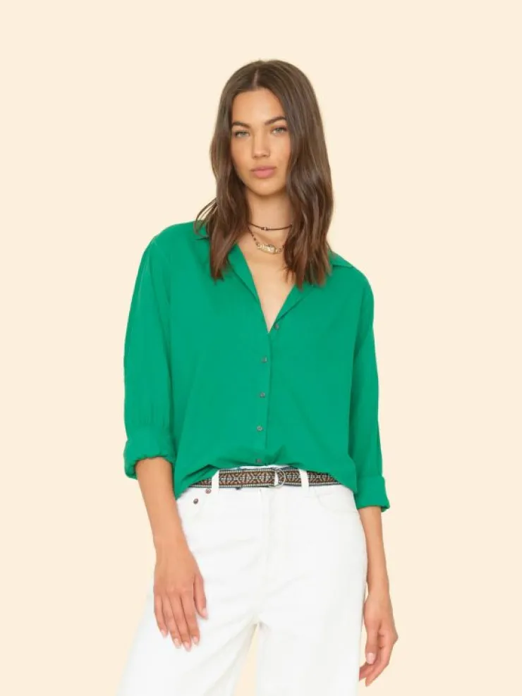 Xirena Shirts<Sea Green Beau Shirt