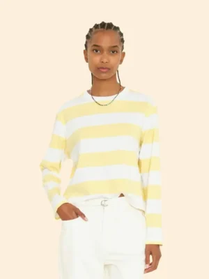 Xirena Sweats & Tees<Sundial Yellow Terrance Tee