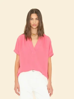 Xirena Tops<Sunset Coral Avery Top