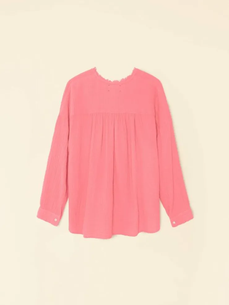 Xirena Shirts<Sunset Coral Reagan Shirt