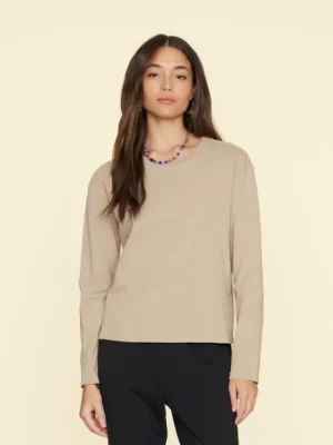 Xirena Sweats & Tees<Twine Taupe Nico Tee