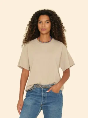 Xirena Sweats & Tees<Twine Taupe Palmer Tee