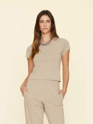 Xirena Sweats & Tees<Twine Taupe Pixie Tee