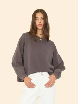 Xirena Sweats & Tees<Vintage Black Honor Sweatshirt