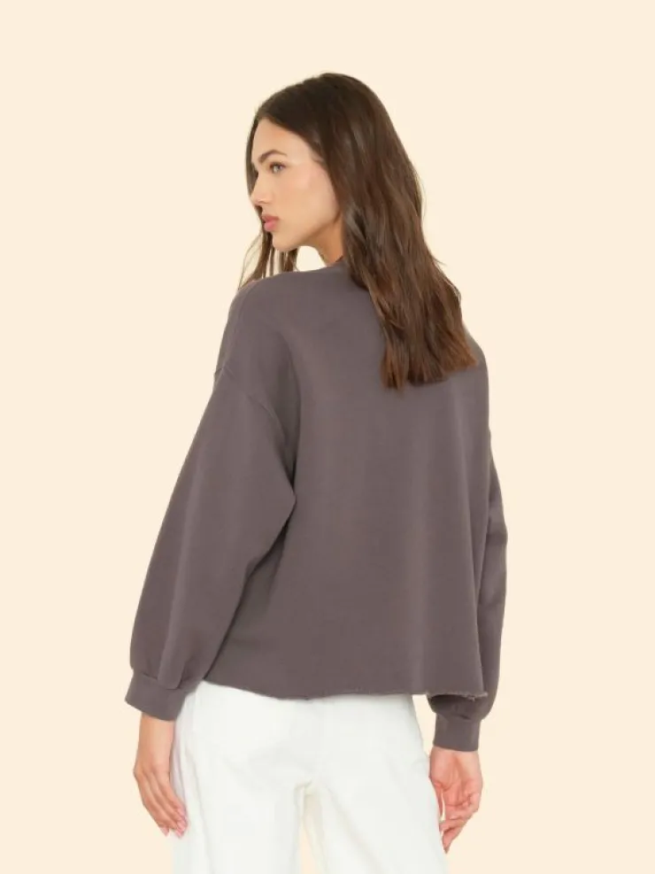 Xirena Sweats & Tees<Vintage Black Honor Sweatshirt