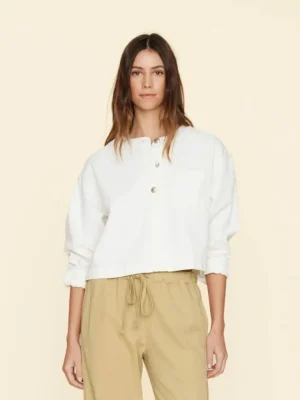 Xirena Tops<Nicky Denim Top
